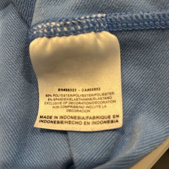 Nike Long Sleeve Light Blue Dry Fit Athletic Top Turtleneck Size Med - Picture 5 of 6